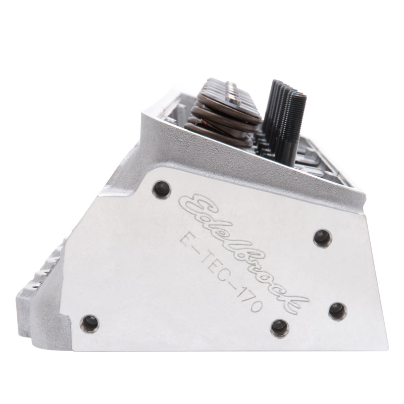 Edelbrock 60975 Cylinder Head Small Block Chevrolet Performer RPM E-Tec 170 for Hydraulic Roller Cam
