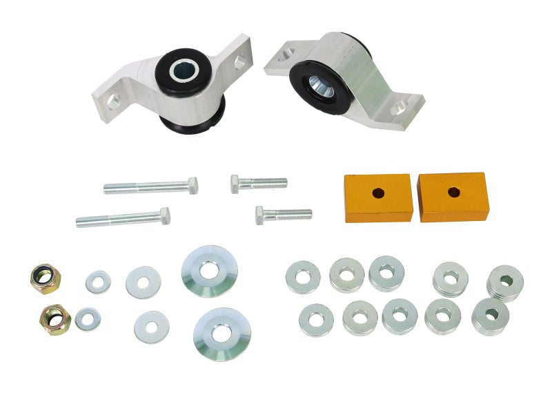 Whiteline KCA359M Front Race Anti-Dive Caster Kit for 2002-2007 Subaru Impreza, 2005-2006 Saab 9-2X