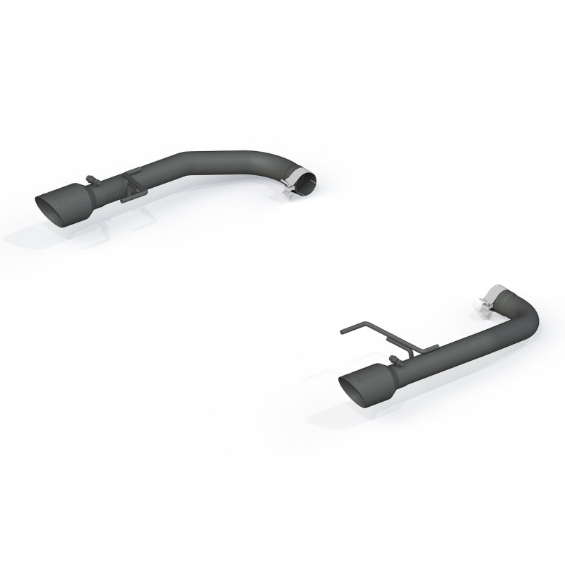 MBRP S7276BLK Axle-Back Exhaust System - 2015-2017 / 2024-2026 Ford Mustang GT 5.0L | Black Coated