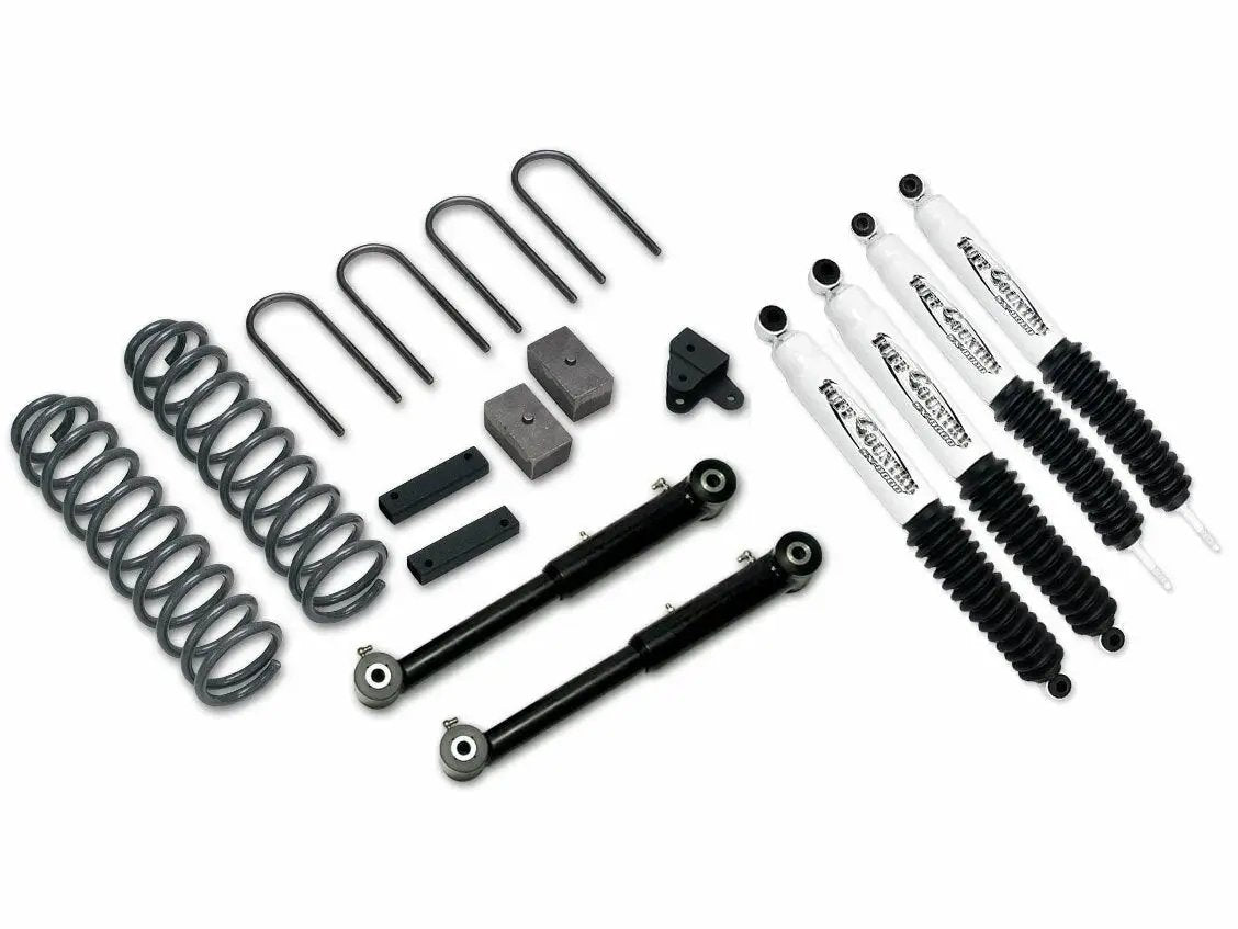 Tuff Country 43801 3.5in Lift Kit EZ-Flex No Shocks for 1987-2001 Jeep Cherokee 4WD