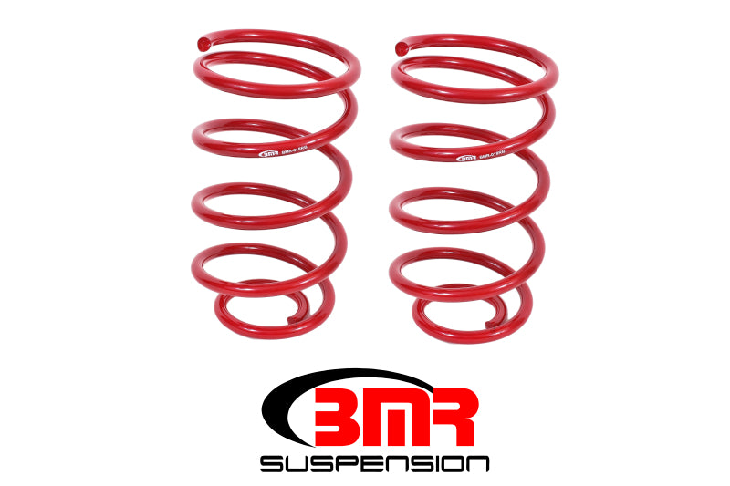 BMR 1964-1966 A-Body Rear Lowering Springs (2.0in Drop) - Red