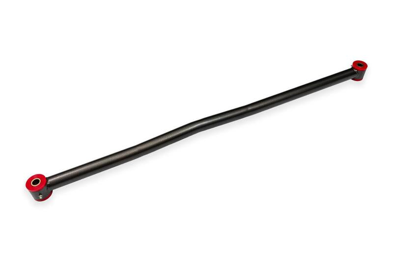 BMR 21+ Ford Bronco Non-Adj. DOM Steel Panhard Rod - Black Hammertone