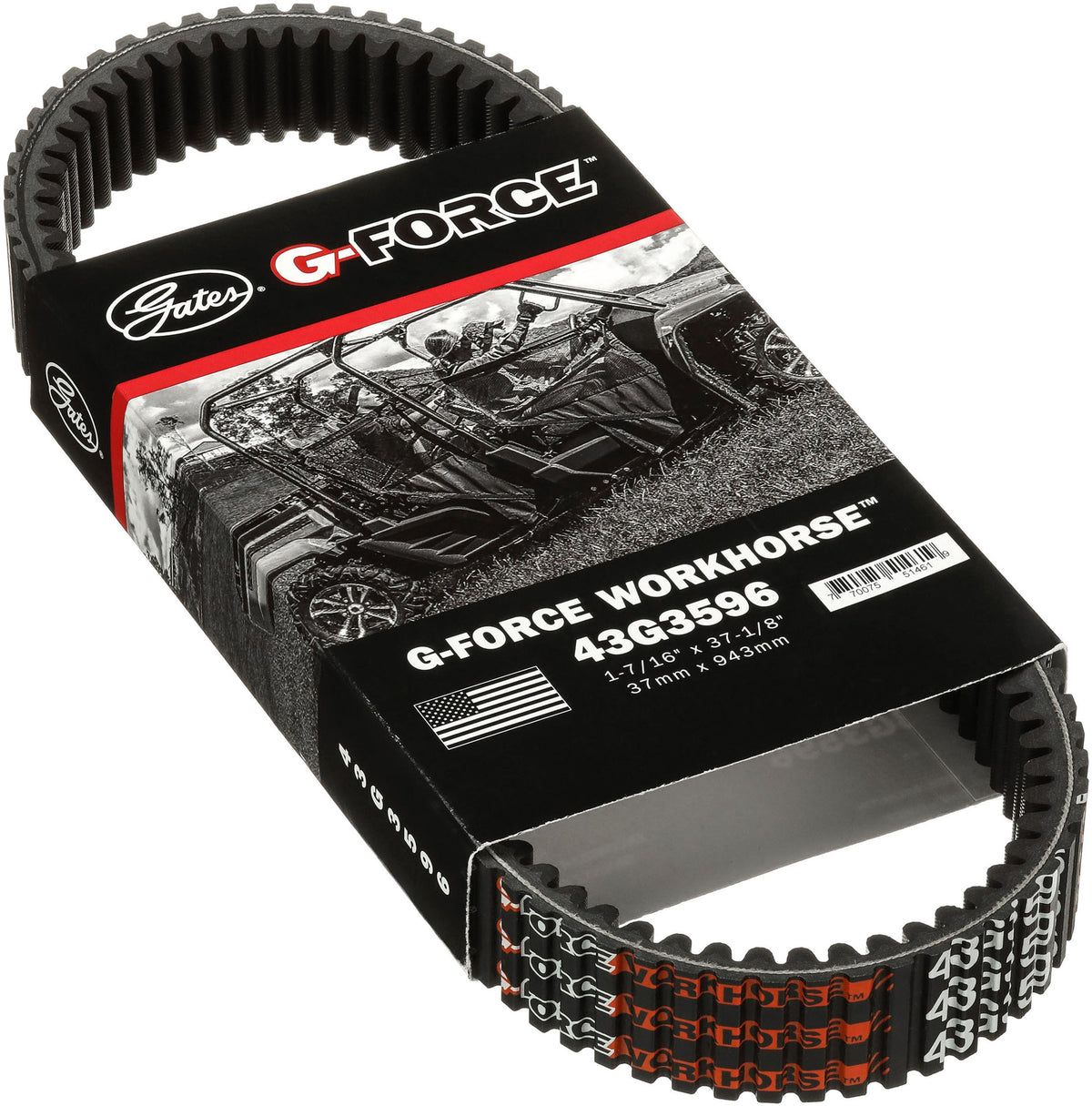 Gates 43G3596 G-Force CVT Belt for 2006 Arctic Cat 700 EFI SE 695cc