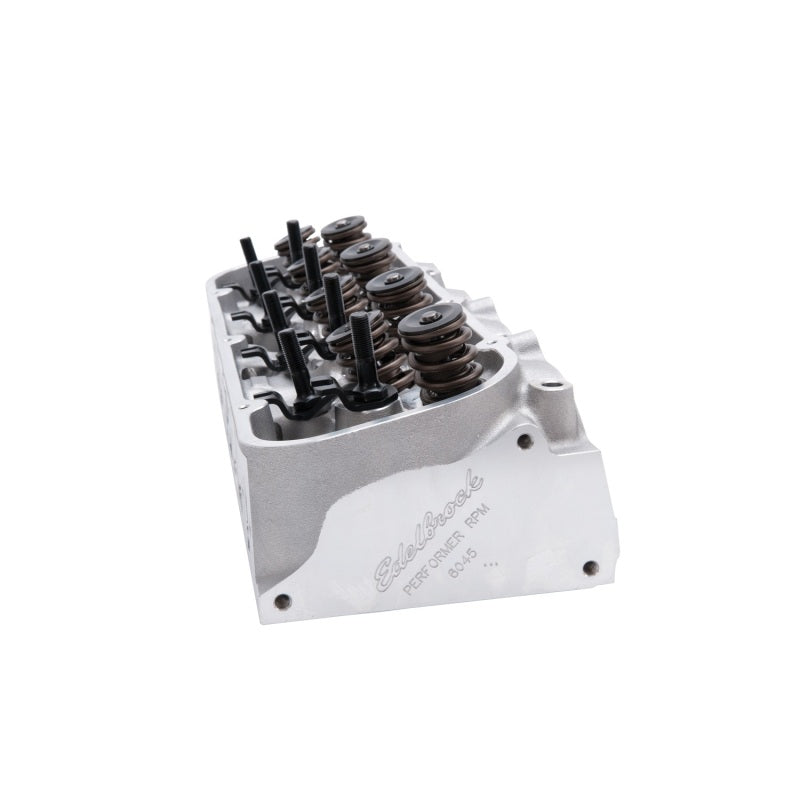 Edelbrock 60455 Cylinder Head BBC Performer RPM Oval Port for Hydraulic Roller Cam Natural Finish