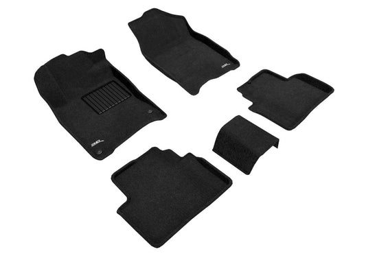 3D MAXpider Elegant Front & Rear Floor Mats for 2016-2021 Honda Civic