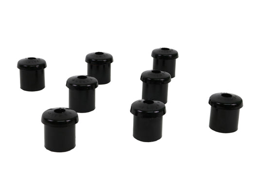 Whiteline W72364 Rear Spring Eye Rear and Shackle Bushings (35mm OD/12.6mm ID) for 1965-1973 Ford Mustang