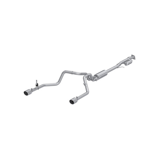 MBRP Silverado 1500 / 2019+ GMC Sierra 1500 Alum. 3in Catback Exhaust