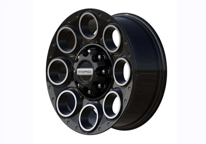 Ford Racing for 2005-2022 Super Duty 20in Black with Machined Face Wheel Kit