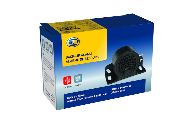 HELLA 009148141 BM10 Backup Alarm 110 dB 12-48V