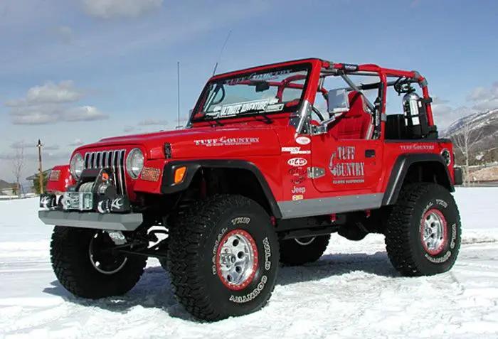 Tuff Country 44900K 4in EZ-Ride Lift Kit No Shocks for 1997-2002 Jeep Wrangler TJ