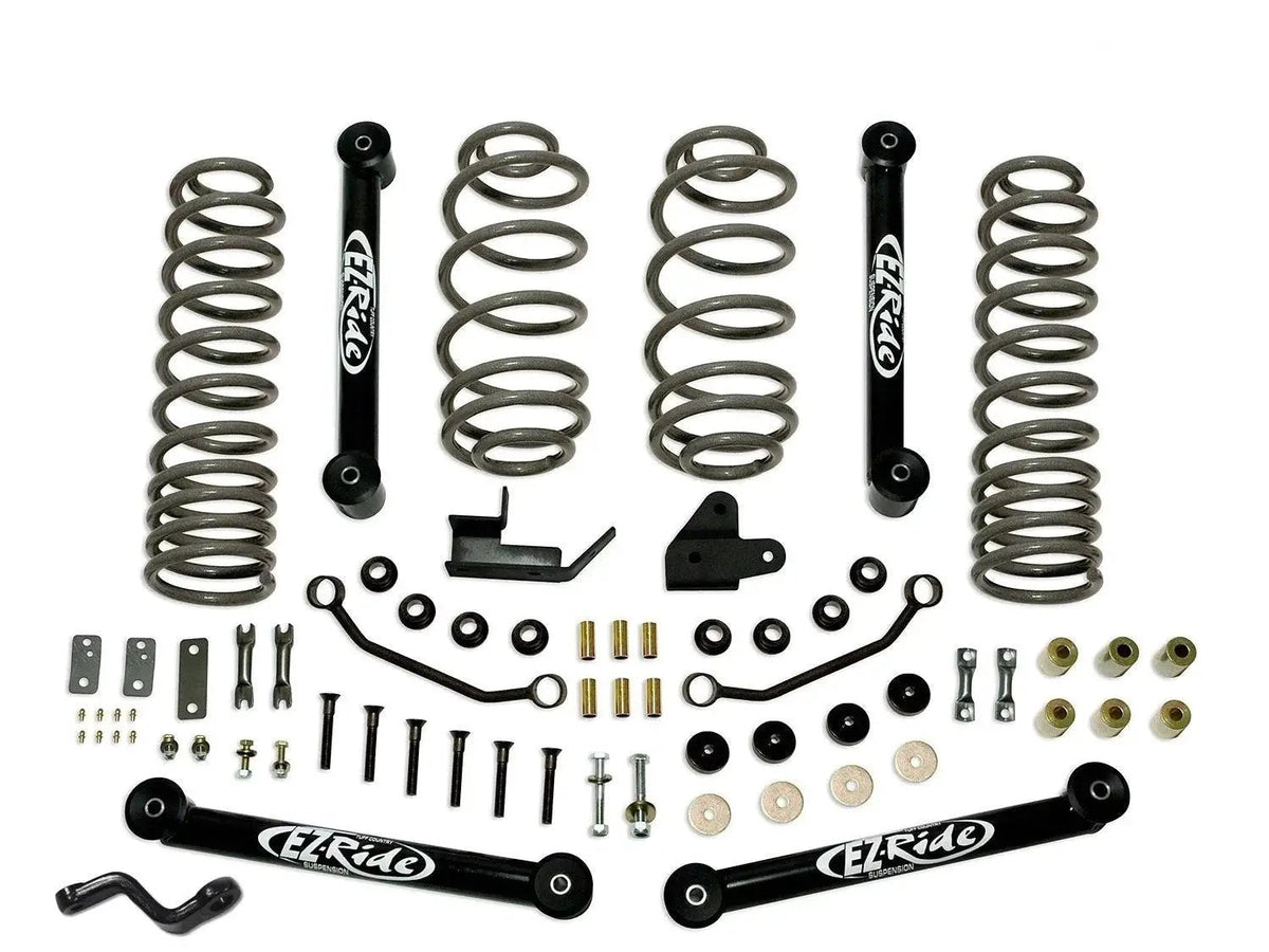Tuff Country 44900K 4in EZ-Ride Lift Kit No Shocks for 1997-2002 Jeep Wrangler TJ