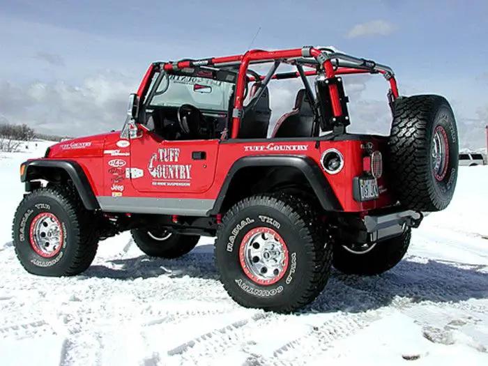 Tuff Country 44900KN 4in EZ-Ride Lift Kit SX8000 for 1997-2002 Jeep Wrangler TJ