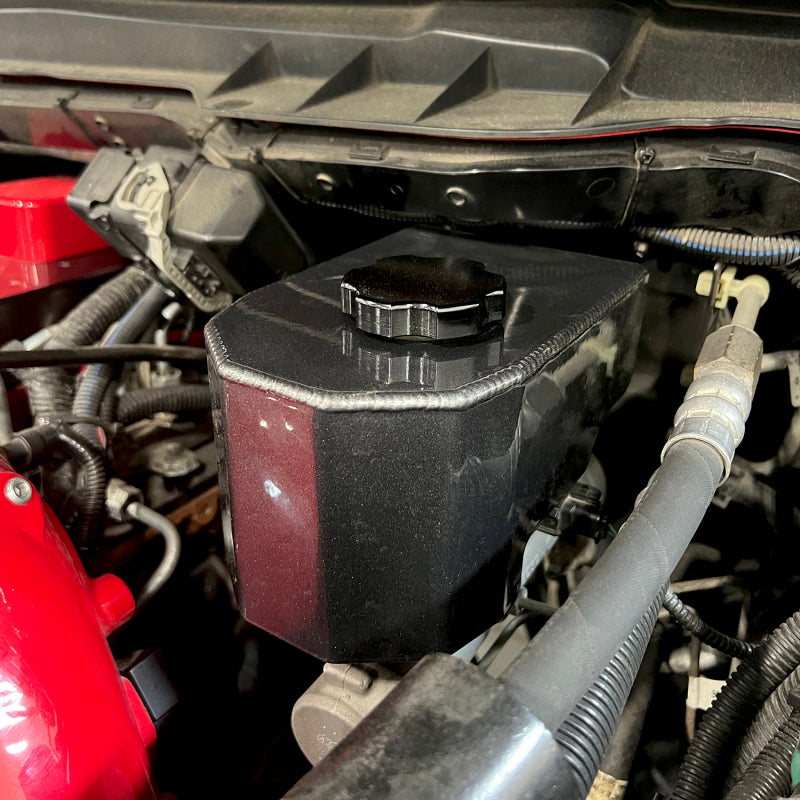 Wehrli Custom Fabrication WCF100209-CR Brake Master Cylinder Cover Candy Red for 2006-2026 Dodge Ram / Ram 2500 / 3500 5.9L/6.7L Cummins