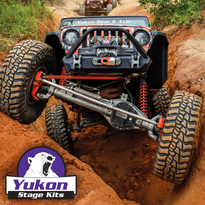 Yukon Gear & Axle YGK014STG4 Gear & Install Kit Stage 4 Package for Jeep JK Dana 30/44 5.13 Ratio