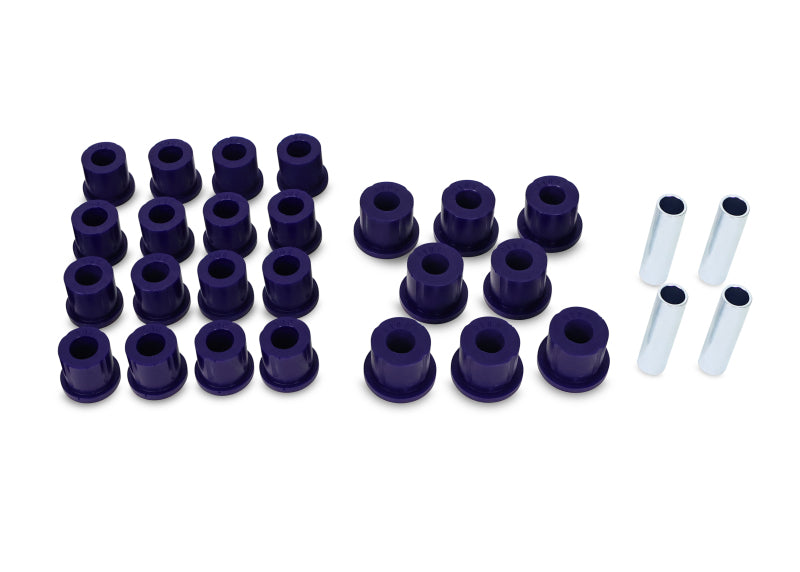 SuperPro Front and Rear Leaf Spring Bushing Kit