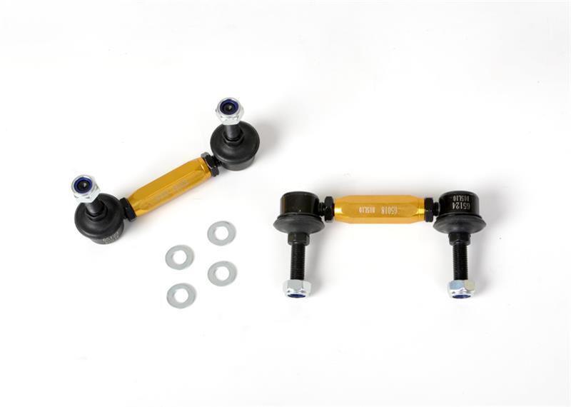 Whiteline KLC141 Rear Sway Bar Link Kit Adjustable Ball End Links