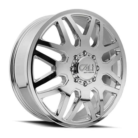 Cali Off-Road Invader Dually Front 24x8.25 8x200 115mm Chrome Wheel 9115D-24877CF115