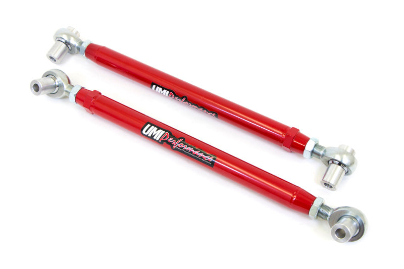 UMI Performance 2017OFCM-R Adjustable Lower Control Arms Offset Bushings Red