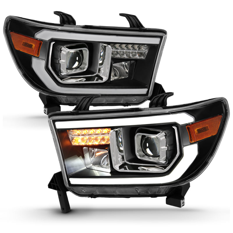 ANZO 2008-2017 Toyota Sequoia LED Projector Headlights