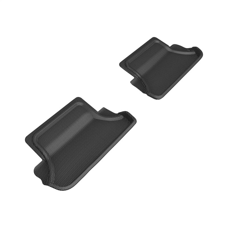 3D MAXpider Kagu Rear Floor Mats for 2020-2024 BMW 840i/M8/M850i