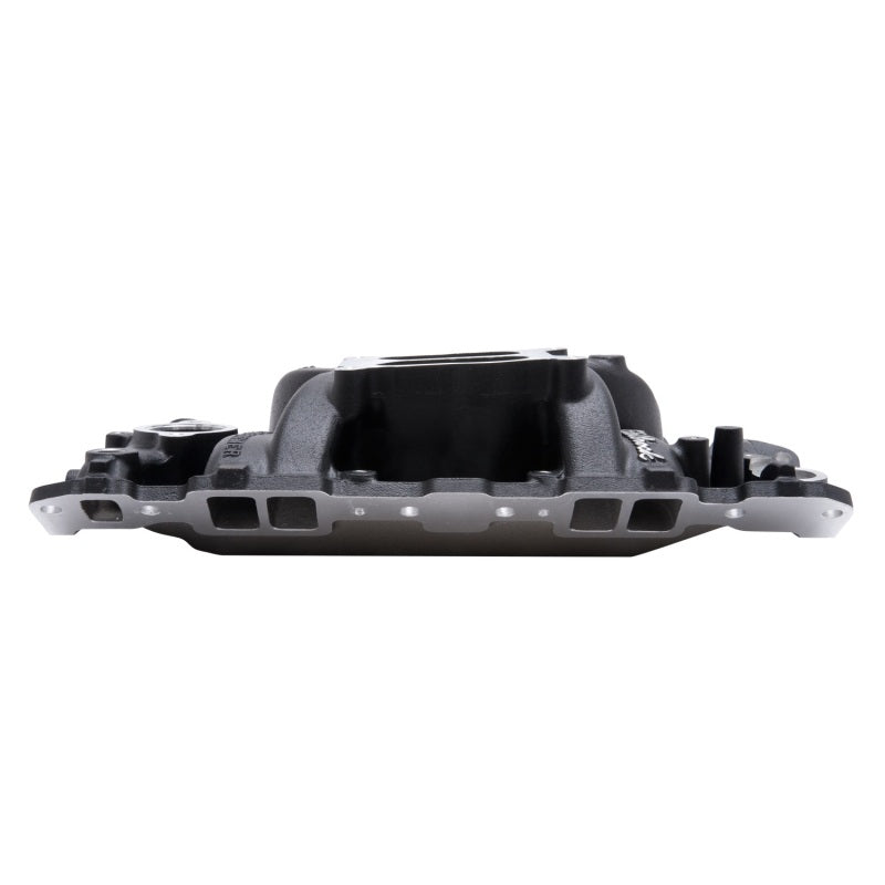 Edelbrock 26013 Manifold SBC Performer Air Gap Black