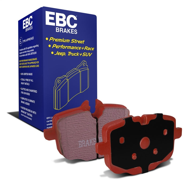 EBC 2021+ BMW M3/M4 3.0TT (G80/G82/G83 w/Cast Iron Rotors) Redstuff Rear Brake Pads DP32089C