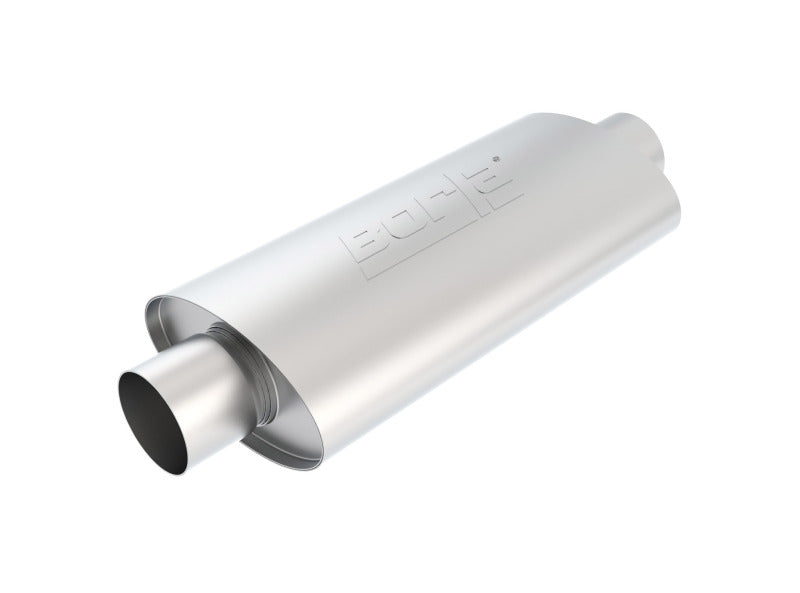 Borla 40944 XR-1 Racing Sportsman 3 inch Outlet / 3 inch Inlet Oval Muffler - #40944
