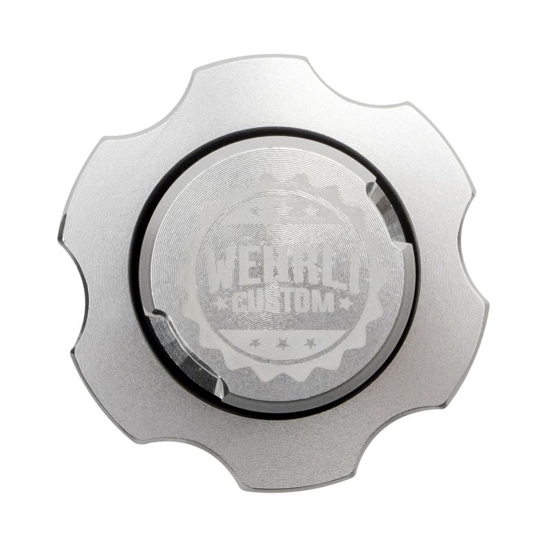 Wehrli Custom Fabrication WCF100442 Billet Oil Fill Cap Clear Anodized for 1999-2026 Chevrolet Silverado / GMC Sierra 1500 / 2500 HD / 3500 HD, Chevrolet Colorado / GMC Canyon Duramax