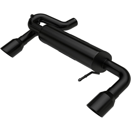 MagnaFlow 19555 2021 Ford Bronco 2.3L I-4 Axle-Back Exhaust w/ Dual Split Rear Style Exit- Black Tips - #19555