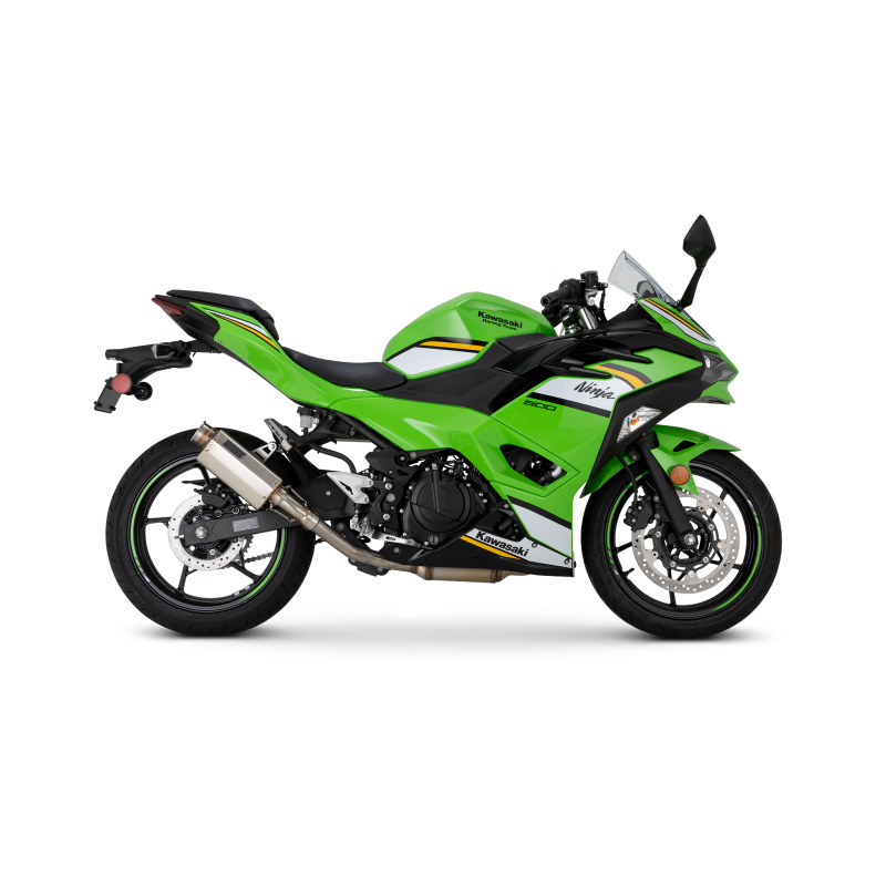 Vance & Hines 33601 VS-6 Slip-Ons Brushed for 2024-2025 Kawasaki Ninja 500/Z500