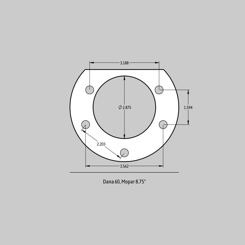 Baer Brakes Rear Ends w/ Dana 60 or Mopar 8-3/4in Car Housing Ends 13in SS4+ Rear SDZ Brake Kit - FR