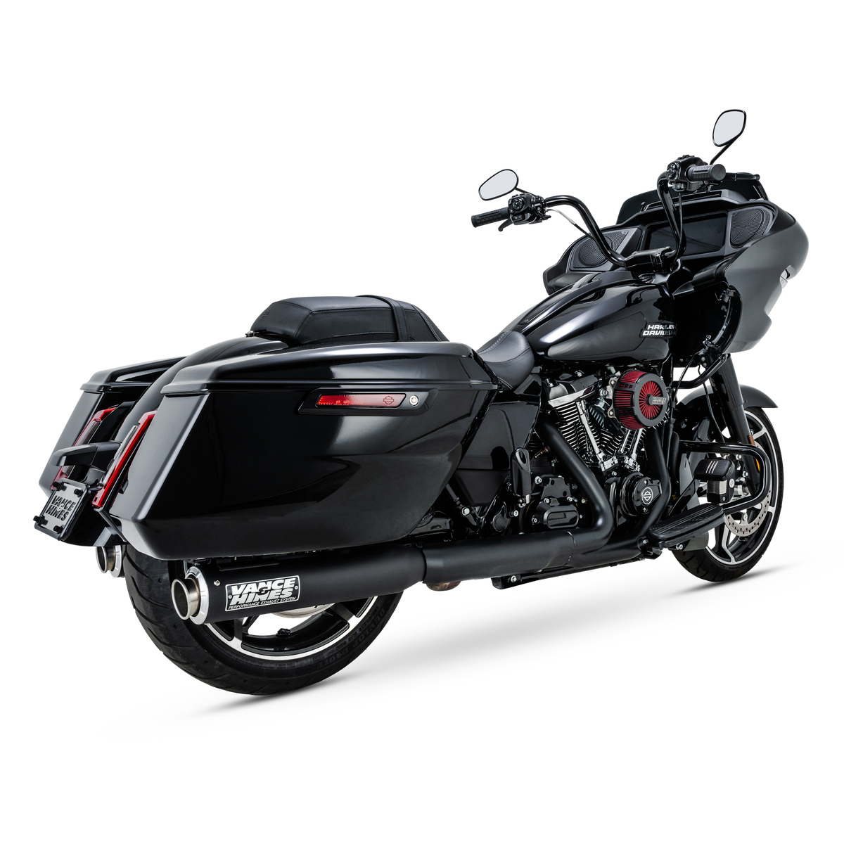 Vance & Hines 46721 Supersport Slip-On Black for 2017-2026 Harley-Davidson Touring