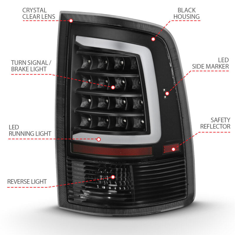 ANZO 2011-2018 RAM 1500 LED Taillights