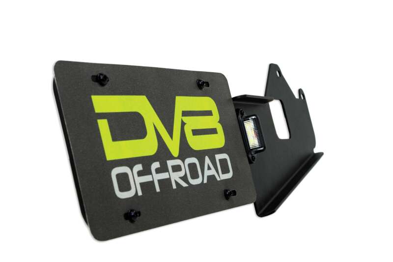 DV8 Offroad 21-23 Ford Bronco Rear License Plate Relocation Bracket - #LPBR-03
