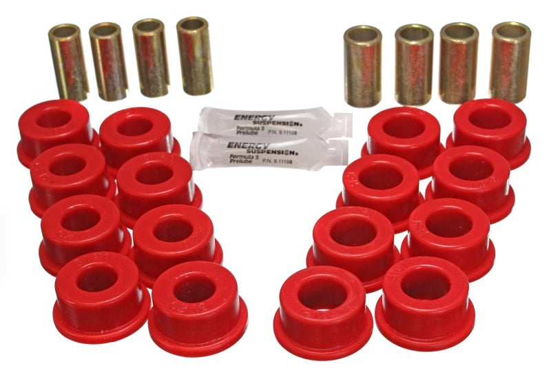 Energy Suspension for 84-95 Corvette Red Rear Control Arm Bushing Set 3.3145R