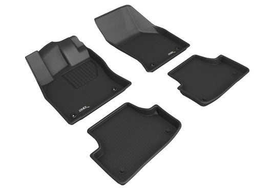 3D MAXpider Kagu Front & Rear Floor Mats for 2011-2018 Audi A8/S8