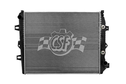 CSF 3584 OEM Plastic Radiator for 11-16 GMC Sierra 2500HD 6.6L