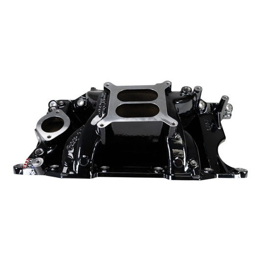 Edelbrock 7576-BP RPM Air-Gap Small Block Chrysler Intake Manifold - Black Plasma