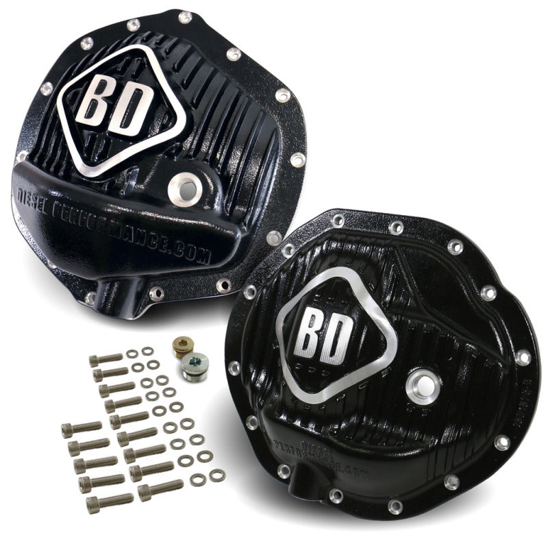 BD Diesel Differential Cover Pack Front/Rear 03-13 Dodge 2500/03-12 3500 1061827