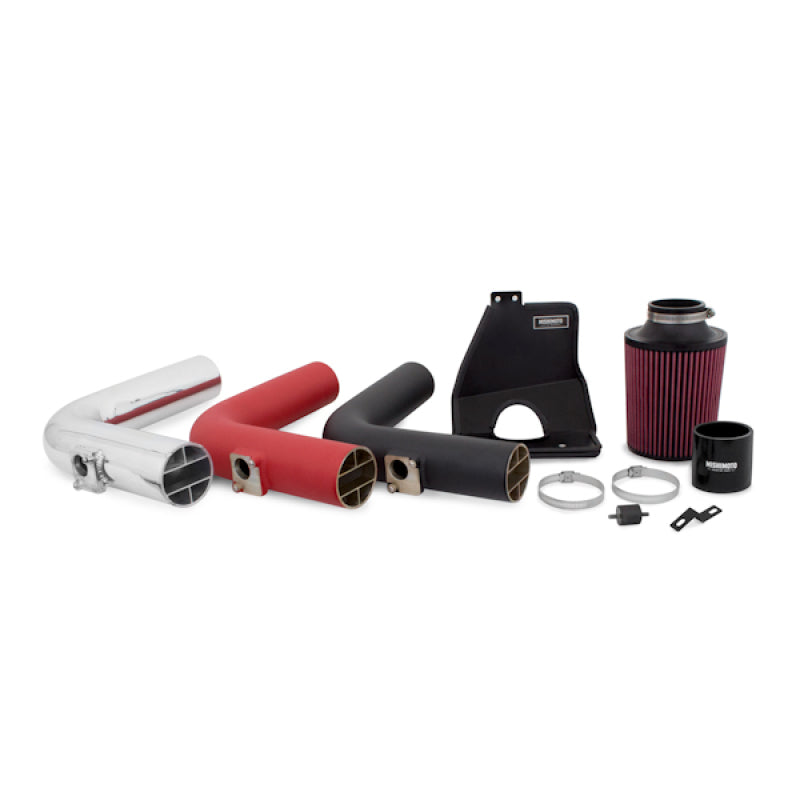 Mishimoto 08+ Subaru WRX/STi Performance Cold Air Intake Kit - Wrinkle Red - #MMAI-STI-08WRD