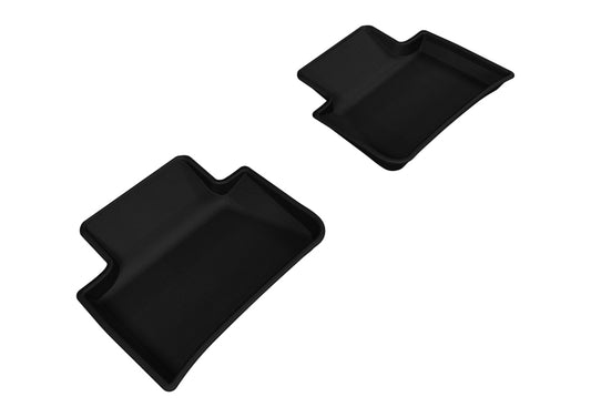 3D MAXpider Kagu Rear Floor Mats for 2014-2019 Porsche Macan