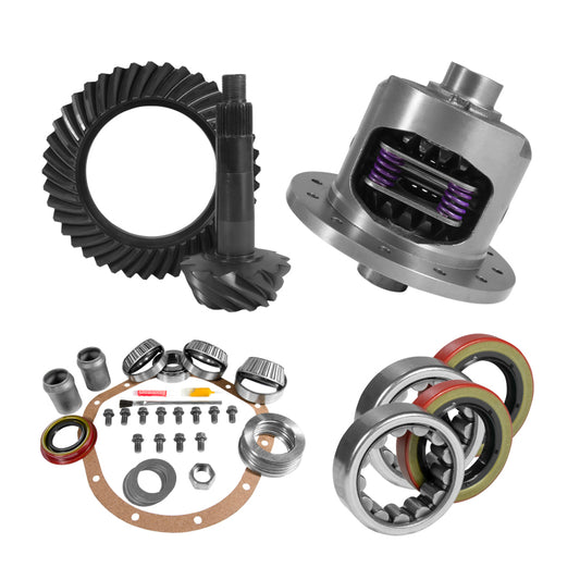 Yukon Gear & Axle YGK2233 8.875in for GM 12T 3.73 Rear Ring & Pinion Install Kit 30 Spline Positraction Axle Bearings