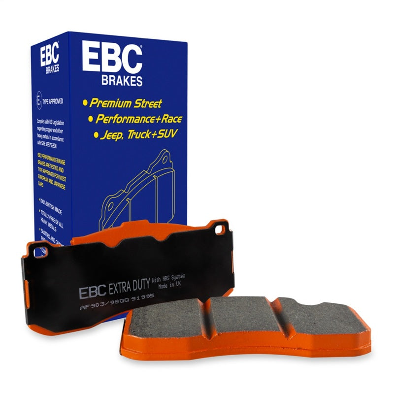EBC 07+ Buick Enclave 3.6 Extra Duty Rear Brake Pads ED91672