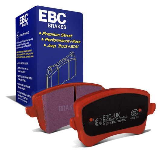 EBC 2009-2011 Audi A4 2.0 Turbo Redstuff Rear Brake Pads DP31988C