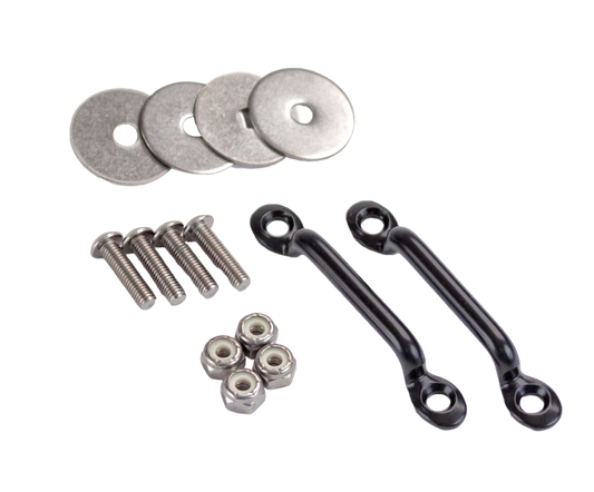 Giant Loop FH25 Fender Hooks Black Motorcycle