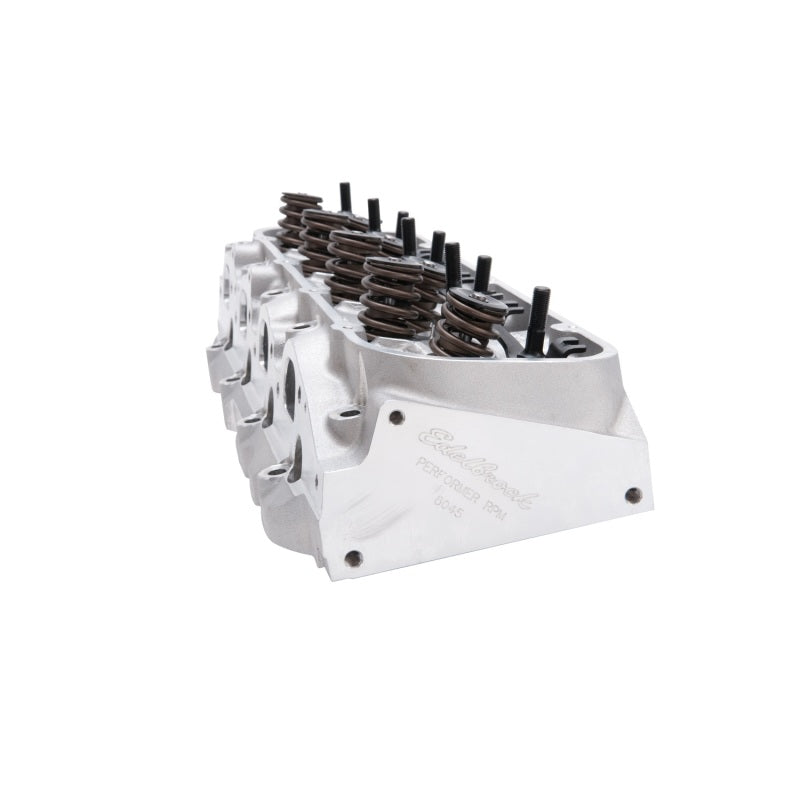 Edelbrock 60455 Cylinder Head BBC Performer RPM Oval Port for Hydraulic Roller Cam Natural Finish