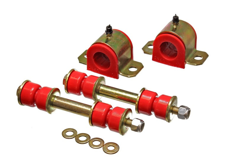 Energy Suspension for 95-00 Pickup 2WD Red 25mm Front Bar Bushing Set 8.5123R