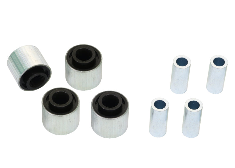 Whiteline W63393 Rear Control Arm Lower Front Inner & Outer Bushing Kit for 1999-2009 Subaru Legacy, 2000-2009 Subaru Outback