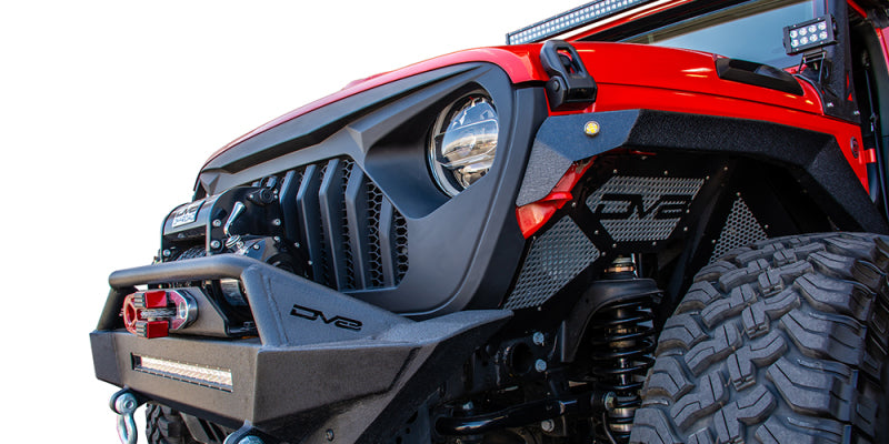 DV8 Offroad 2018+ Jeep JL/ Gladiator Angry Grill - #GRJL-01