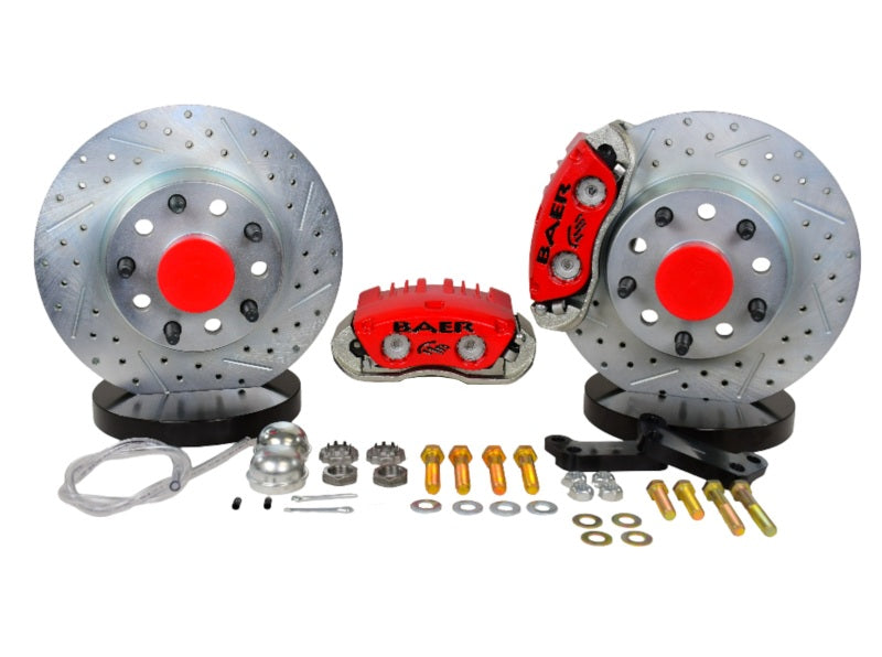 Baer Brakes Applications Using Wilwood Pro MII Spindles 11in Classic Series Front Brake Kit — 5x4.5" BC